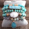 Mix Feminino de Pedras Naturais e Cristais.