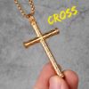 Colar Masculino com Crucifixo de Aço Inoxidável - Image 5