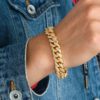 Pulseira Luxo Unissex com Strass - Image 3