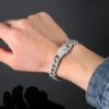 Pulseira Luxo Unissex com Strass - Image 2