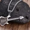 Colar Guitarra de Aço Inoxidável. - Image 3