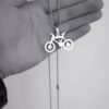 Colar Bike de Aço Inoxidável.