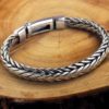 Pulseira Masculina Prata Bali 925 - 9mm