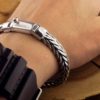 Pulseira Masculina Prata Bali 925 - 9mm - Image 4