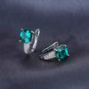 Conjunto de Jóias de Prata 925 com Esmeralda. - Image 7