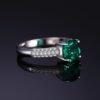 Conjunto de Jóias de Prata 925 com Esmeralda. - Image 5