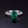 Conjunto de Jóias de Prata 925 com Esmeralda. - Image 4