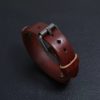 Pulseira de Couro Genuíno Ajustável. - Image 4