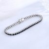 Pulseira Riviera de Prata 925 - Cravejada de Pedra Ônix 3mm - Image 4