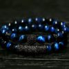 Conjunto de Pulseiras de Pedras Naturais