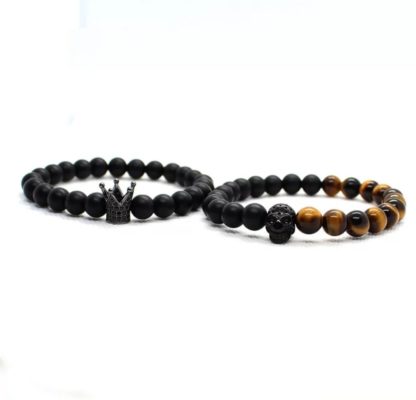 Conjunto de Pulseiras de Pedras Naturais - Image 3